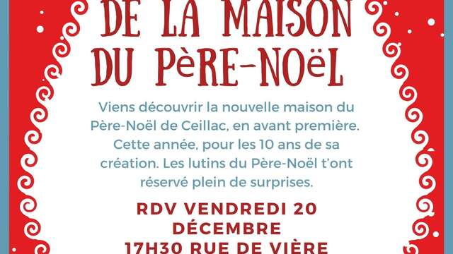 Ouverture de la Maison du Père Noël