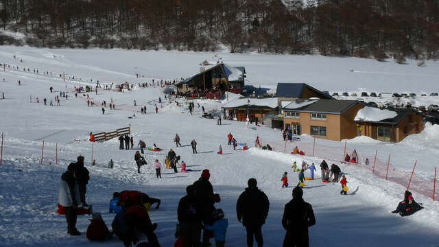 Espace luge à la station de Mijanes-Donezan