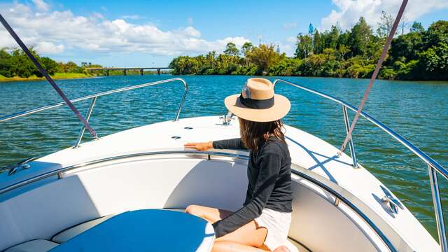 Sortie bateau sur le Diahot