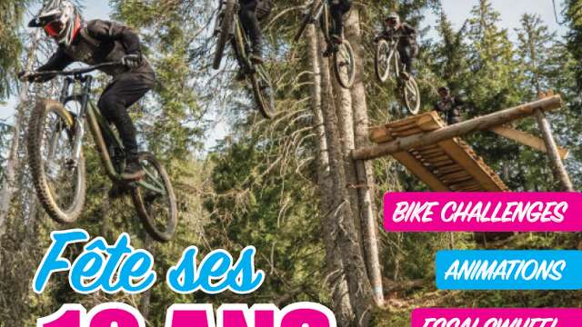 Le Bikepark fête ses 10 ans