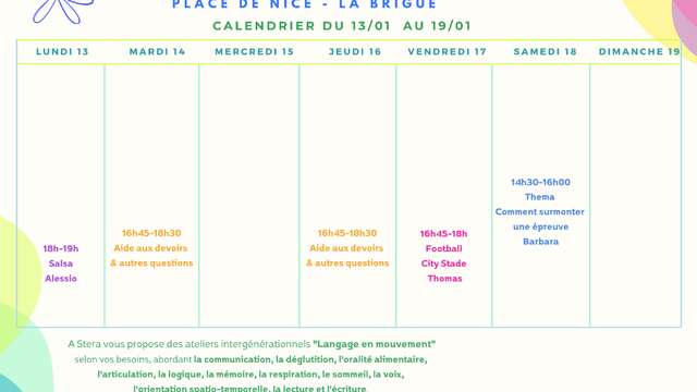 A Stera Calendrier