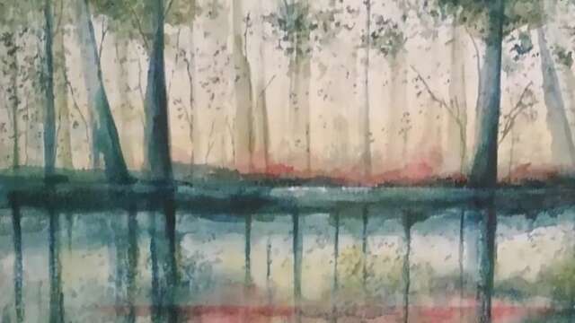 Aquarelles et pastels secs