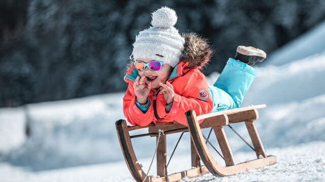 Piste de luge L'écureuil aux Outalays