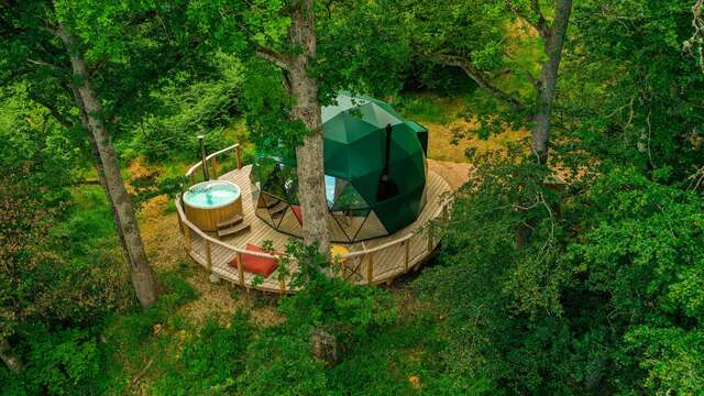 Choisissez une escapade « slow life » en écolodge avec bain nordique