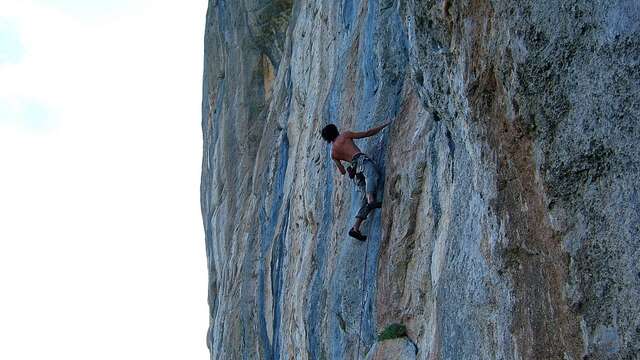 Site d'escalade de Céüse - Face Ouest
