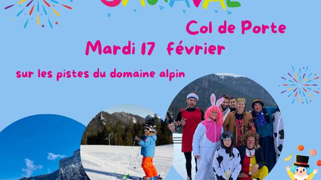 Carnaval au Col de Porte