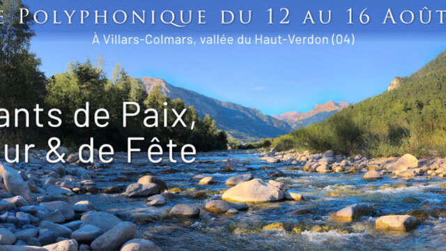 Stage de chants polyphoniques
