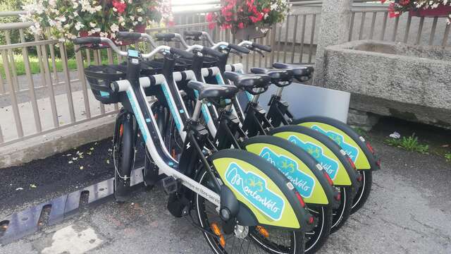 MontenVélo, vélo électrique en libre service