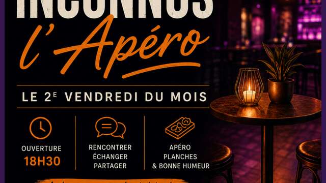 Apéro avec des inconnus