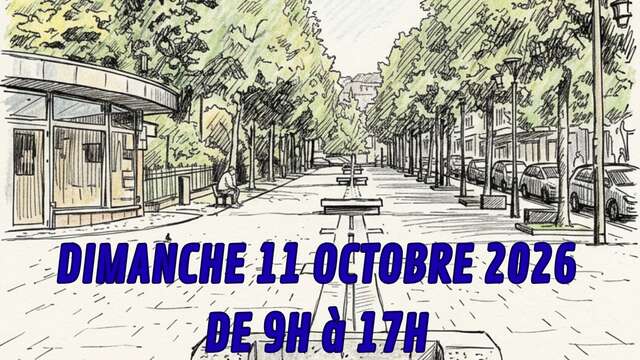 Vide grenier solidaire pourtour du square