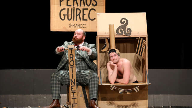 Show - Big guys skate well