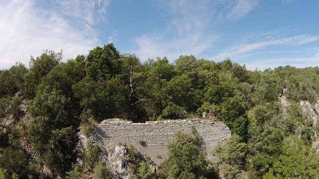Le "Vieux Quinson" ou Castrum St Michel