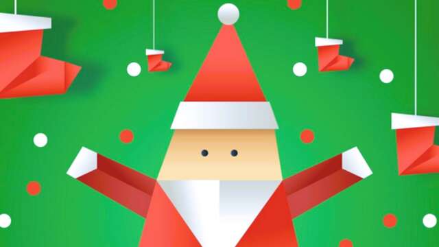 Atelier pliage : origamis pour s’envoler - un noël plié pour décoller !