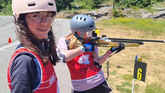 Stage biathlon jeune