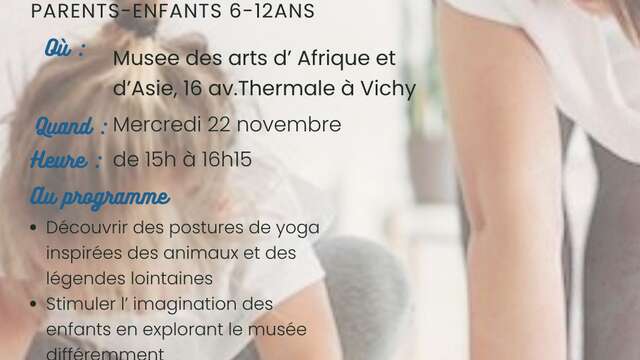 Atelier Yoga en Famille au coeur du musée !