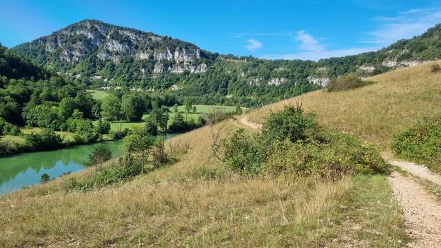 Mountain bike link (L6) Ile Chambod - Viaduc de Cize Bolozon