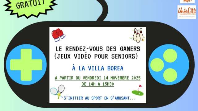 Le rendez-vous des gamers pour les seniors