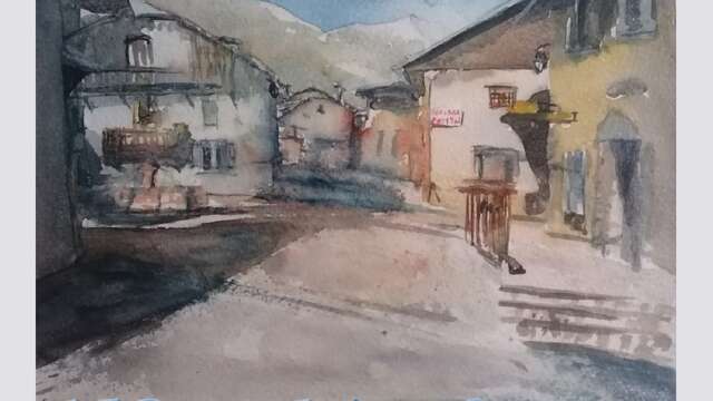 Exposition d'aquarelles d'Alfred Reissier