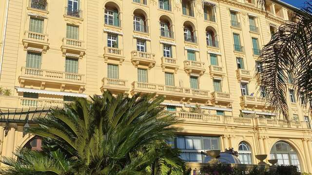 Jardin de l'ancien Palace Hôtel Impérial