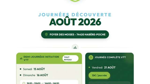 Demi-journées initiation VTT