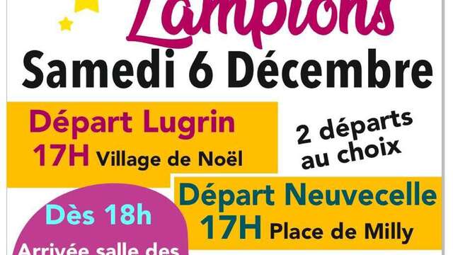 Lantaarnwandeling voor de Telethon