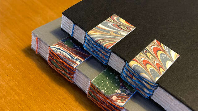 Atelier reliure carnet nid d'abeille (avancé)