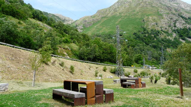 Aire d'accueil et de détente