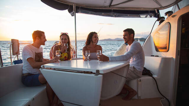 Dal'Ocean - Sortie sunset en catamaran avec paëlla