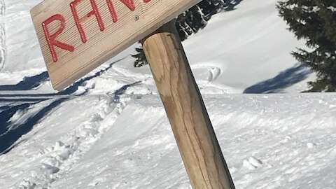 Itinéraire de ski de randonnée Le Super Collet - Les Plagnes