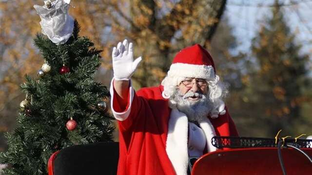 Balade dans le traineau du Père Noël