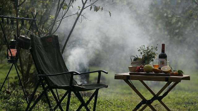 Aire de pique nique à Caderousse