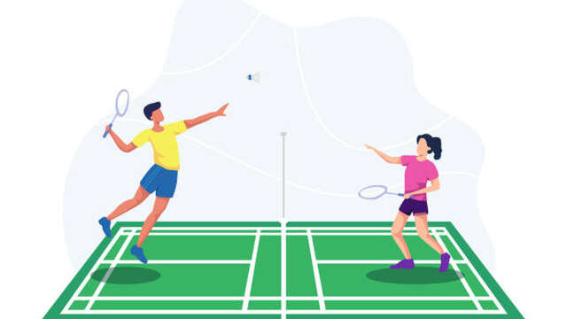 Badminton tournament
