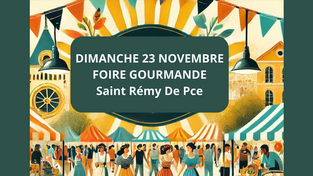 Gourmet fair in Saint-Rémy-de-Provence