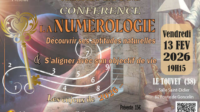 Conférence La Numérologie par Vanessa Micoud