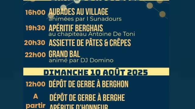 Festa di Berghe
