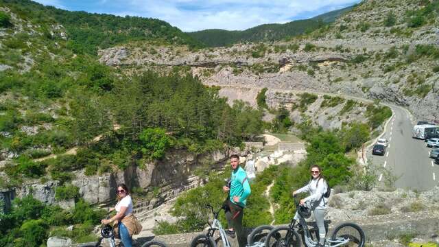 Randonnée Trottinette de descente "Panoramique" - Montagne de Chabre