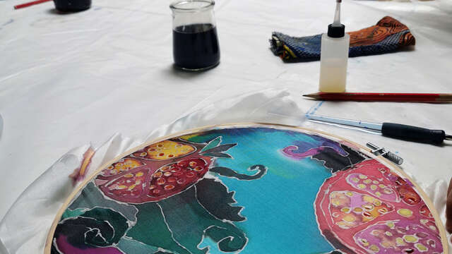 Atelier créatif "Peinture sur soie"
