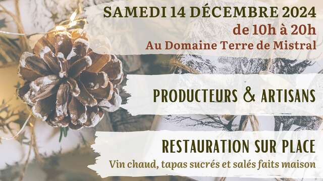 Marché de Noël au Domaine Terre de Mistral