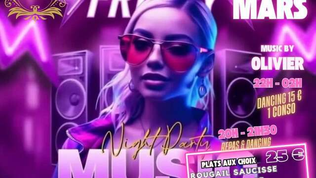 Friday night party au Thouar