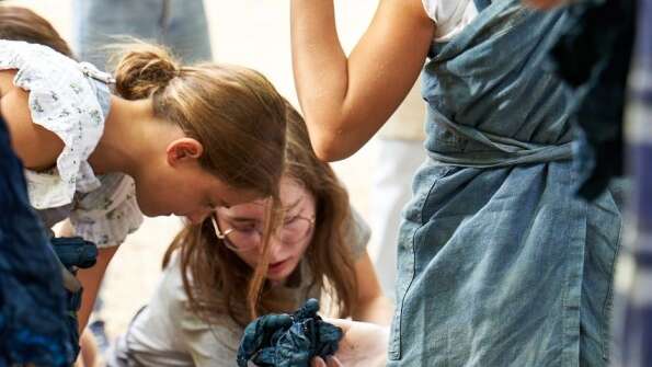 Atelier Indigo avec Laëtitia Costechareyre