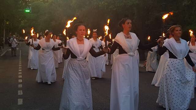 Pegoulado - Traditional costume parade