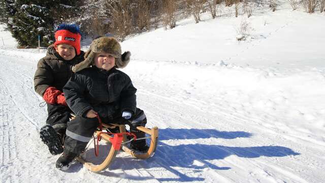 Petite piste de luge