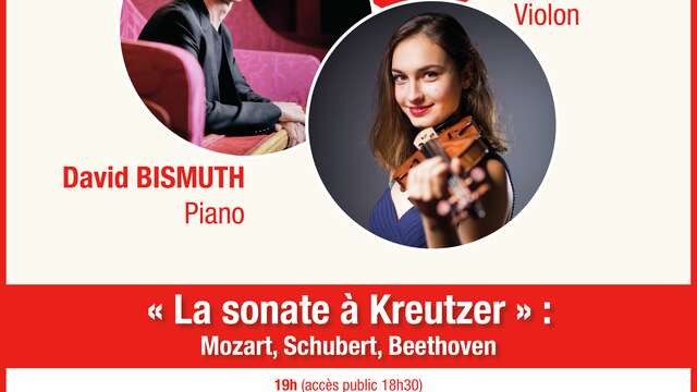 Concert - Festival d'automne - Eva ZAVARO (violon) & David BISMUTH (piano)