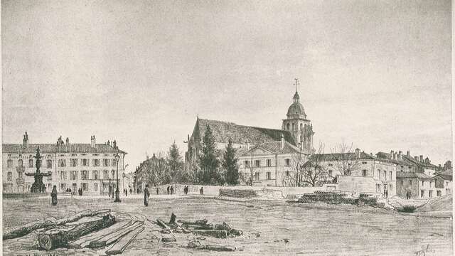 Exposition autour de la Co-cathédrale Notre-Dame