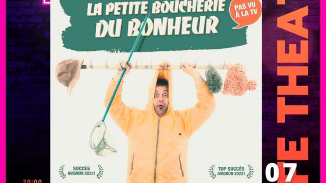 Live café théâtre "La Petite Boucherie du bonheur" Thierry Hériteau