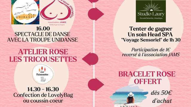 Octobre Rose au Village Made in France