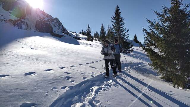 Raquettes - Les lacs supérieurs à 2800m