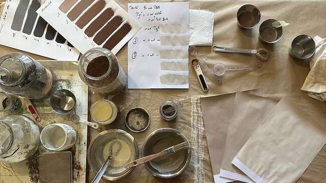 Cœurs à l’ouvrage – Peindre autrement : savoir- faire naturels, transmission et excellence 