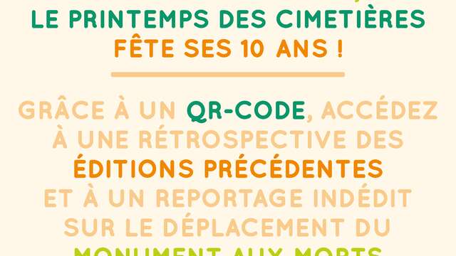 Le Printemps des Cimetières fête ses 10 ans !