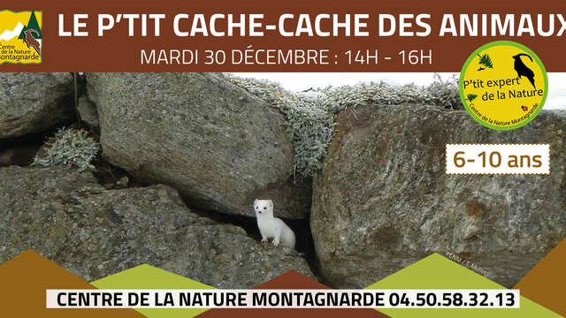 Les P'tits Experts de la Nature® - Le P'tit cache-cache des animaux